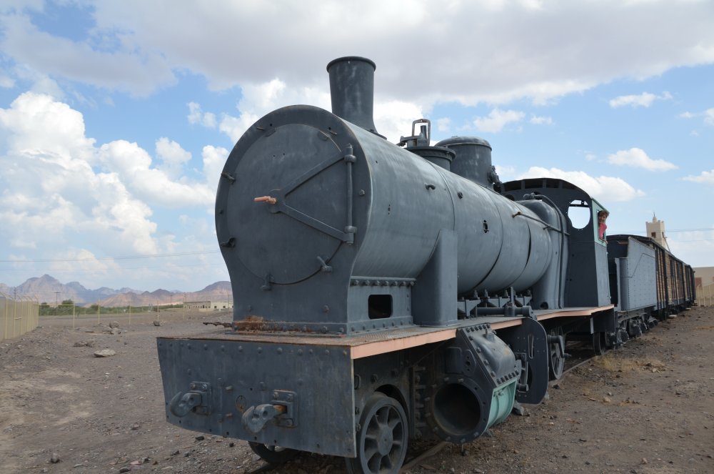 Hedschasbahn auf der alten Trasse