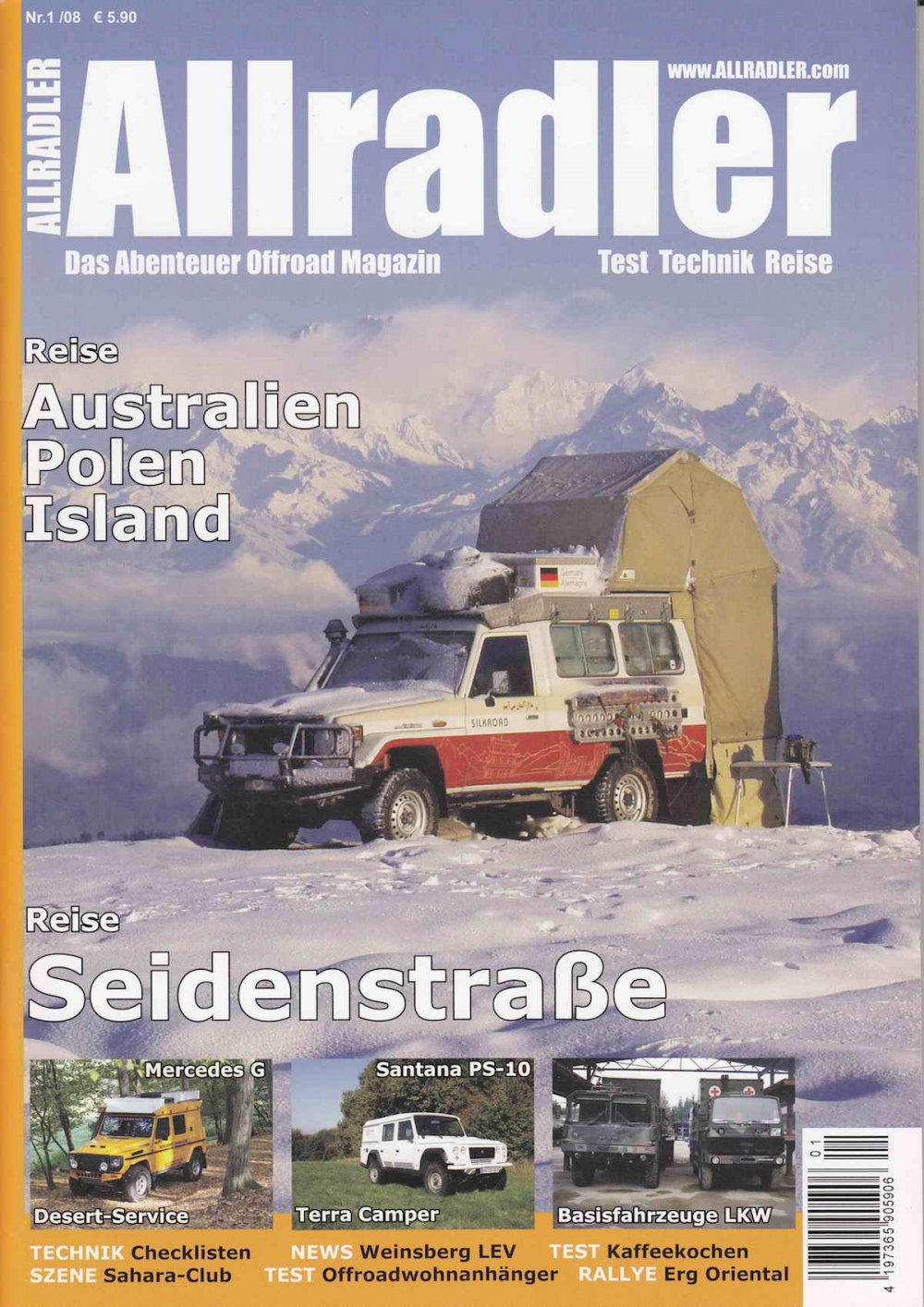 Allradler-Magazin 01-08