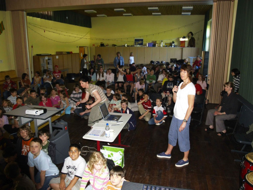 Vortrag in einer Berliner Schule