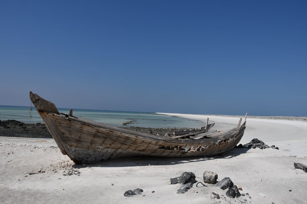 Endlose Strände auf Masirah Endlose Strände auf Masirah