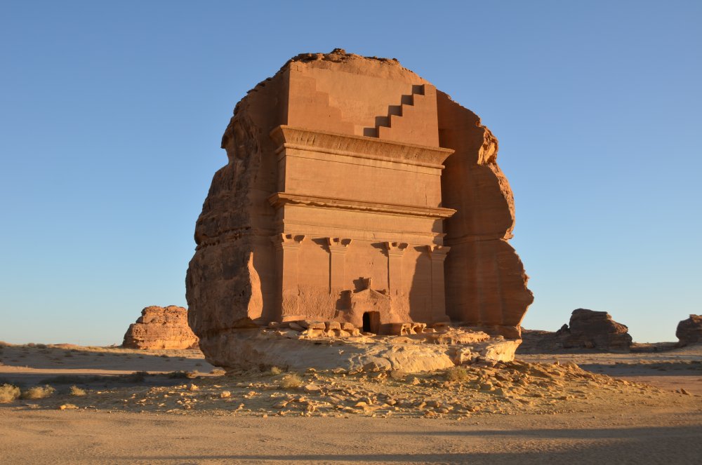 Grabfelsen der Nabatäer in Hegra