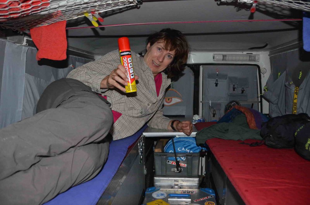 Notcamp im Toyota Notcamp im Toyota